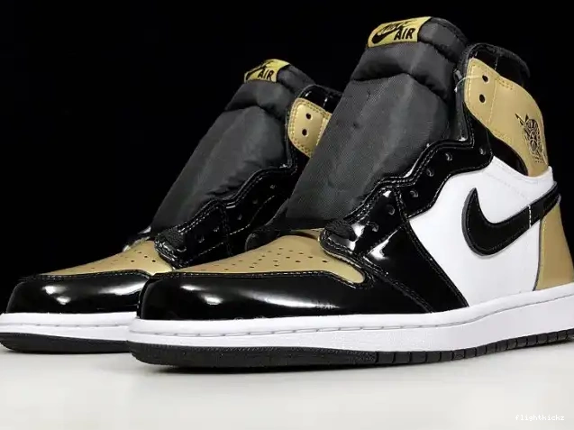 High 1 Toe Retro 861428-007 Glod Jordan Air 0514